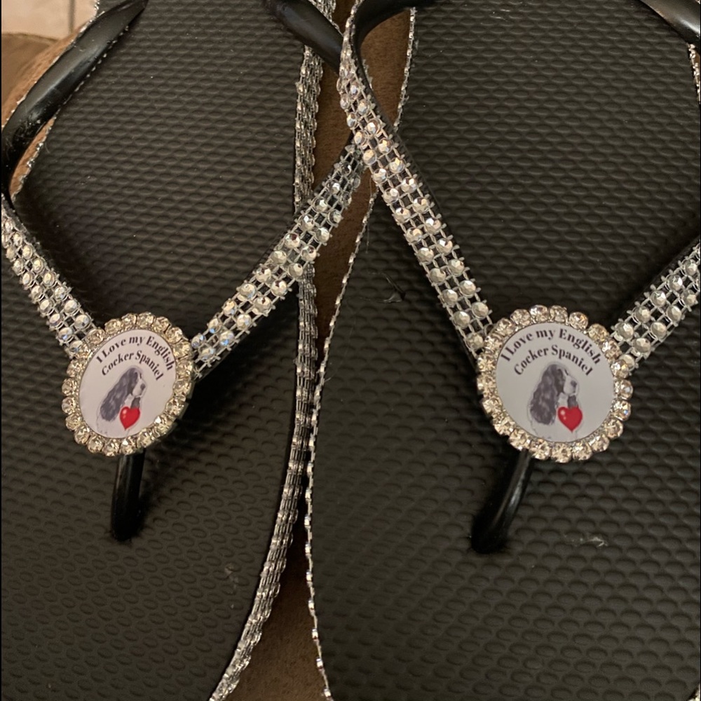 Cocker Spaniel Flip Flops